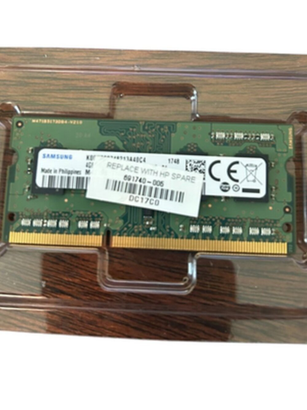 Samsung 4 GB DDR3 So-Dimm PC3-12800 Laptop Memory Module